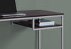 Monarch Specialties I 7369 Computer Desk, Home Office, Laptop, 48"l, Work, Metal, Laminate, Brown, Grey, Contemporary, Modern - - Mounts For Less