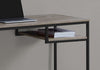 Monarch Specialties I 7370 Computer Desk, Home Office, Laptop, 48"l, Work, Metal, Laminate, Brown, Black, Contemporary, Modern - - Mounts For Less