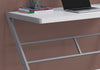Monarch Specialties I 7372 Computer Desk, Home Office, Laptop, 48"l, Work, Metal, Laminate, White, Grey, Contemporary, Modern - - Mounts For Less