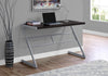 Monarch Specialties I 7374 Computer Desk, Home Office, Laptop, 48"l, Work, Metal, Laminate, Brown, Grey, Contemporary, Modern - - Mounts For Less