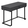 Monarch Specialties I 7386 Computer Desk, Home Office, Laptop, Storage Drawers, 42"l, Work, Metal, Laminate, Grey, Black, Contemporary, Modern - - Mounts For Less