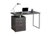 Monarch Specialties I 7426 Computer Desk, Home Office, Laptop, Left, Right Set-up, Storage Drawers, 48"l, Work, Metal, Laminate, Grey, Contemporary, Modern - - Mounts For Less