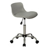 Monarch Specialties I 7465 Office Chair, Adjustable Height, Swivel, Ergonomic, Computer Desk, Work, Juvenile, Metal, Pu Leather Look, Grey, Contemporary, Modern - - Mounts For Less