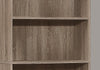 Monarch Specialties I 7468 Bookshelf, Bookcase, 6 Tier, 72"h, Office, Bedroom, Laminate, Brown, Transitional - - Mounts For Less