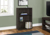 Monarch Specialties I 7476 Bookshelf, Bookcase, 4 Tier, 36"h, Office, Bedroom, Laminate, Brown, Transitional - - Mounts For Less