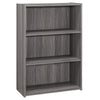 Monarch Specialties I 7478 Bookshelf, Bookcase, 4 Tier, 36"h, Office, Bedroom, Laminate, Grey, Transitional - - Mounts For Less