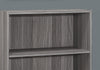 Monarch Specialties I 7478 Bookshelf, Bookcase, 4 Tier, 36"h, Office, Bedroom, Laminate, Grey, Transitional - - Mounts For Less