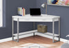 Monarch Specialties I 7500 Computer Desk, Home Office, Corner, Storage Drawers, 42"l, Work, Laptop, Metal, Laminate, White, Grey, Contemporary, Modern - - Mounts For Less