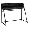 Monarch Specialties I 7544 Computer Desk, Home Office, Laptop, Storage Shelves, 48"l, Work, Metal, Laminate, Black Marble Look, Contemporary, Modern - - Mounts For Less