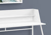 Monarch Specialties I 7545 Computer Desk, Home Office, Laptop, Storage Shelves, 48"l, Work, Metal, Laminate, White, Contemporary, Modern - - Mounts For Less