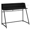 Monarch Specialties I 7547 Computer Desk, Home Office, Laptop, Storage Shelves, 48"l, Work, Metal, Laminate, Black, Contemporary, Modern - - Mounts For Less