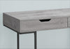 Monarch Specialties I 7553 Computer Desk, Home Office, Laptop, Storage Drawers, 48"l, Work, Metal, Laminate, Grey, Black, Contemporary, Modern - - Mounts For Less