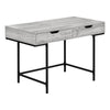 Monarch Specialties I 7553 Computer Desk, Home Office, Laptop, Storage Drawers, 48"l, Work, Metal, Laminate, Grey, Black, Contemporary, Modern - - Mounts For Less
