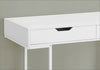 Monarch Specialties I 7554 Computer Desk, Home Office, Laptop, Storage Drawers, 48"l, Work, Metal, Laminate, White, Contemporary, Modern - - Mounts For Less