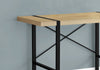 Monarch Specialties I 7658 Computer Desk, Home Office, Laptop, 48"l, Work, Metal, Laminate, Natural, Black, Contemporary, Modern - - Mounts For Less