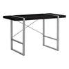 Monarch Specialties I 7664 Computer Desk, Home Office, Laptop, 48"l, Work, Metal, Laminate, Black, Grey, Contemporary, Modern - - Mounts For Less