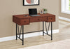 Monarch Specialties I 7671 Computer Desk, Home Office, Laptop, Storage Drawers, 48"l, Work, Metal, Laminate, Brown, Black, Transitional - - Mounts For Less