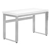 Monarch Specialties I 7683 Computer Desk, Home Office, Standing, Adjustable, 48"l, Work, Laptop, Metal, Laminate, White, Grey, Contemporary, Modern - - Mounts For Less