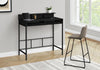 Monarch Specialties I 7700 Computer Desk, Home Office, Standing, Storage Shelves, 48"l, Work, Laptop, Metal, Laminate, Black, Contemporary, Modern - - Mounts For Less