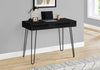 Monarch Specialties I 7771 Computer Desk, Home Office, Laptop, Left, Right Set-up, Storage Drawers, 40"l, Work, Metal, Laminate, Black, Contemporary, Modern - - Mounts For Less