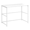 Monarch Specialties I 7775 Computer Desk, Home Office, Laptop, Left, Right Set-up, Storage Drawers, 40"l, Work, Metal, Laminate, White, Contemporary, Modern - - Mounts For Less