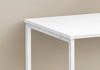 Monarch Specialties I 7775 Computer Desk, Home Office, Laptop, Left, Right Set-up, Storage Drawers, 40"l, Work, Metal, Laminate, White, Contemporary, Modern - - Mounts For Less