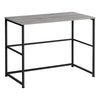 Monarch Specialties I 7778 Computer Desk, Home Office, Laptop, Left, Right Set-up, Storage Drawers, 40"l, Work, Metal, Laminate, Grey, Black, Contemporary, Modern - - Mounts For Less