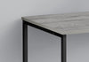 Monarch Specialties I 7778 Computer Desk, Home Office, Laptop, Left, Right Set-up, Storage Drawers, 40"l, Work, Metal, Laminate, Grey, Black, Contemporary, Modern - - Mounts For Less