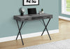 Monarch Specialties I 7795 Computer Desk, Home Office, Laptop, Left, Right Set-up, Storage Drawers, 42"l, Work, Metal, Laminate, Grey, Black, Contemporary, Modern - - Mounts For Less