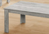 Monarch Specialties I 7860P Table Set, 3pcs Set, Coffee, End, Side, Accent, Living Room, Laminate, Grey, Transitional - - Mounts For Less