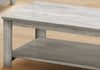 Monarch Specialties I 7880P Table Set, 3pcs Set, Coffee, End, Side, Accent, Living Room, Laminate, Grey, Transitional - - Mounts For Less