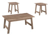 Monarch Specialties I 7931P Table Set, 3pcs Set, Coffee, End, Side, Accent, Living Room, Laminate, Brown, Transitional - - Mounts For Less