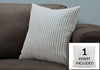 Monarch Specialties I 9230 Pillows, 18 X 18 Square, Insert Included, Decorative Throw, Accent, Sofa, Couch, Bedroom, Polyester, Hypoallergenic, Blue, Grey, Modern - - Mounts For Less