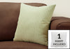 Monarch Specialties I 9232 Pillows, 18 X 18 Square, Insert Included, Decorative Throw, Accent, Sofa, Couch, Bedroom, Polyester, Hypoallergenic, Green, Modern - - Mounts For Less