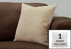 Monarch Specialties I 9234 Pillows, 18 X 18 Square, Insert Included, Decorative Throw, Accent, Sofa, Couch, Bedroom, Polyester, Hypoallergenic, Gold, Grey, Modern - - Mounts For Less
