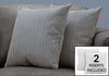 Monarch Specialties I 9241 Pillows, Set Of 2, 18 X 18 Square, Insert Included, Decorative Throw, Accent, Sofa, Couch, Bedroom, Polyester, Hypoallergenic, Blue, Modern - - Mounts For Less