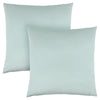 Monarch Specialties I 9341 Pillows, Set Of 2, 18 X 18 Square, Insert Included, Decorative Throw, Accent, Sofa, Couch, Bedroom, Polyester, Hypoallergenic, Blue, Modern - - Mounts For Less