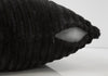 Monarch Specialties I 9357 Pillows, Set Of 2, 18 X 18 Square, Insert Included, Decorative Throw, Accent, Sofa, Couch, Bedroom, Polyester, Hypoallergenic, Black, Modern - - Mounts For Less
