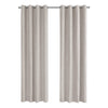 Monarch Specialties I 9817 Curtain Panel, 2pcs Set, 54"w X 84"l, Room Darkening, Grommet, Living Room, Bedroom, Kitchen, Micro Suede, Polyester, Beige, Contemporary, Modern - - Mounts For Less