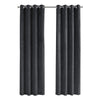 Monarch Specialties I 9824 Curtain Panel, 2pcs Set, 54"w X 95"l, Room Darkening, Grommet, Living Room, Bedroom, Kitchen, Velvet, Polyester, Grey, Contemporary, Modern - - Mounts For Less