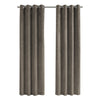 Monarch Specialties I 9826 Curtain Panel, 2pcs Set, 54"w X 84"l, Room Darkening, Grommet, Living Room, Bedroom, Kitchen, Velvet, Polyester, Beige, Contemporary, Modern - - Mounts For Less