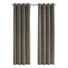 Monarch Specialties I 9827 Curtain Panel, 2pcs Set, 54"w X 95"l, Room Darkening, Grommet, Living Room, Bedroom, Kitchen, Velvet, Polyester, Beige, Contemporary, Modern - - Mounts For Less