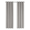 Monarch Specialties I 9835 Curtain Panel, 2pcs Set, 54"w X 84"l, 100% Blackout, Grommet, Living Room, Bedroom, Kitchen, Thermal Insulation, Polyester, Grey, Contemporary, Modern - - Mounts For Less
