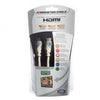 Monster 6 Ft.High Speed HDMI Cable with Ethernet, Gold Plated Connector, White - - Mounts For Less