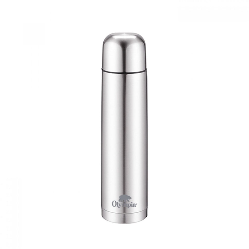 Olympia - Insulated Bottle for Hot or Cold Drinks, 1000ml Capacity, Stainless Steel - - Mounts For Less