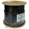 Perfect Vision Coaxial Cable RG6 Outdoor 3GHz 60% Braided Direct Burial Gel Black - - Mounts For Less
