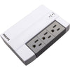 Philips 6 Outlet Swiveling Wall Tap Surge Protector 1000 Joules White - - Mounts For Less