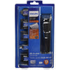 Philips - Cordless Trimmer Set and 13 Accessories, Rechargeable Battery, Black - - Mounts For Less
