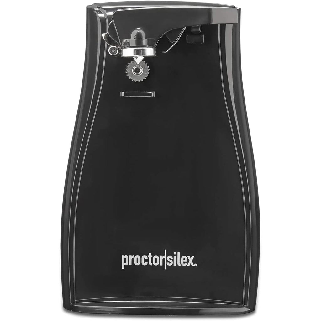 Proctor Silex - Electric Can Opener with Knife Sharpener, Black - - Mounts For Less