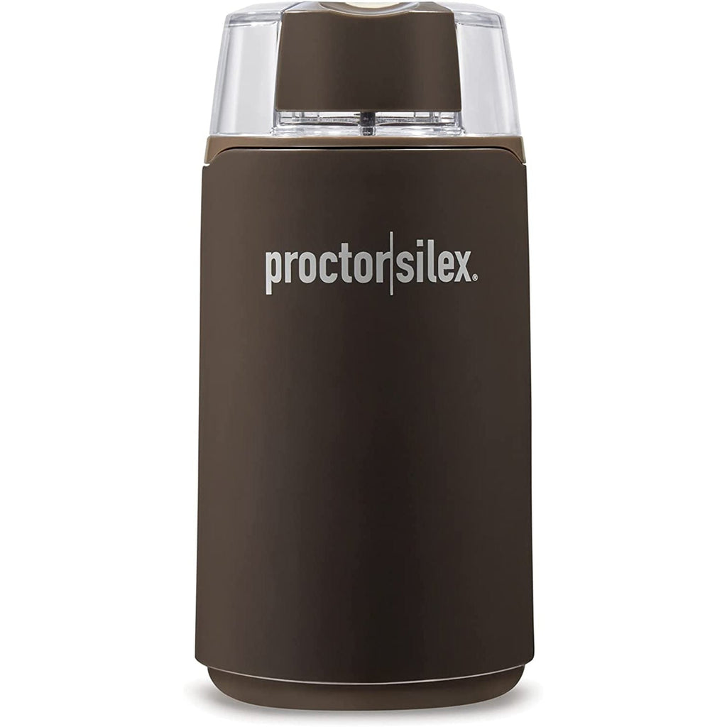 Proctor Silex - Electric Coffee, Herb and Spice Grinder, Stainless Steel Blade, Brown - - Mounts For Less